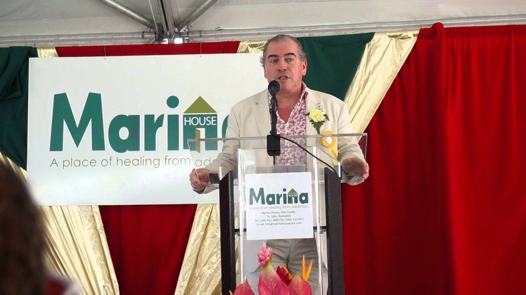 Christopher Holder Speech at Marina House opening day