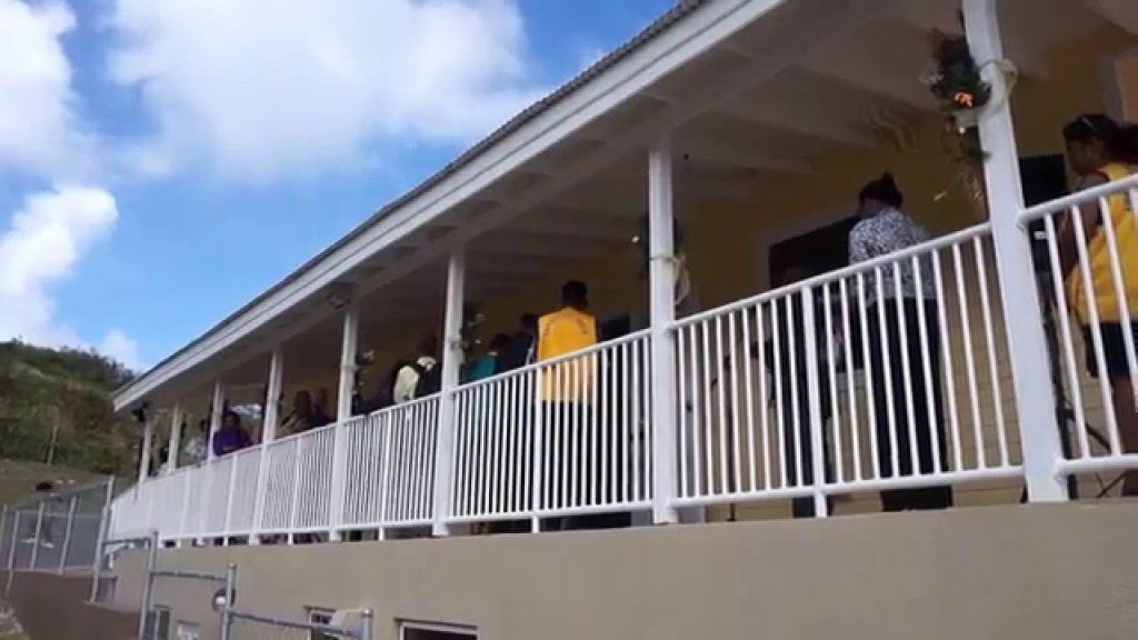 Marina House Opening . Blessing by Priest